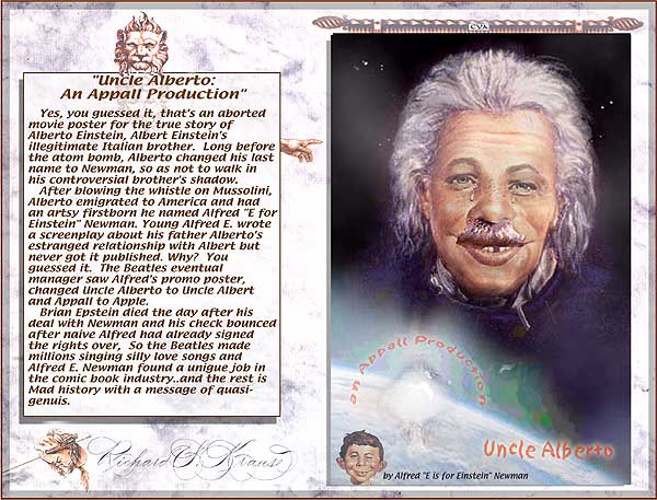 albert einstein alfred e. newman