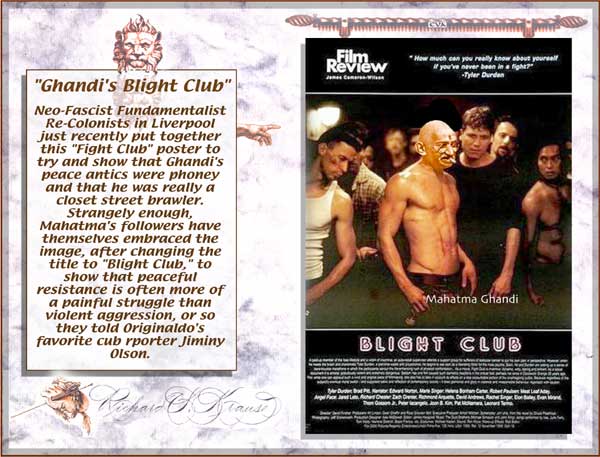 mahatma ghandi fight club